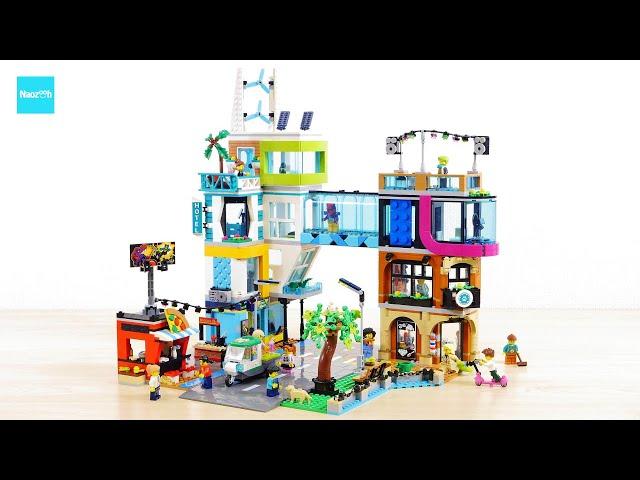 LEGO City Downtown 60380  Speed build & Review