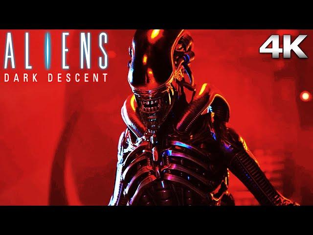 ALIENS: DARK DESCENT All Cutscenes (Full Game Movie) 4K 60FPS Ulta HD