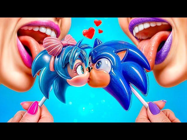 How to Become Sonic the Hedgehog! Amazing Makeover Challenge! Sonic the Hedgehog College!