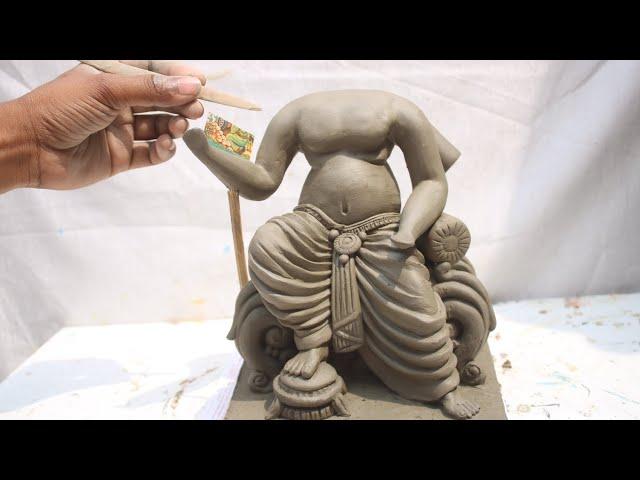 गणेश जी बनाने सीखें || How to make Ganesha || Eco friendly Ganesha making || How to make Ganpati