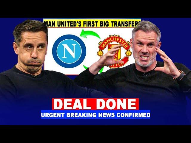 YES! 100% DONE Deal Man United Signed New Striker  FABRIZIO Romano DROP #manutdnews