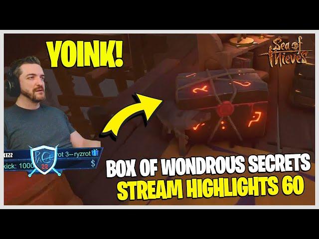 BOX OF WONDROUS SECRETS & ASHEN ATHENA CHEST! - Sea of Thieves || Pace22 Stream Highlights #60