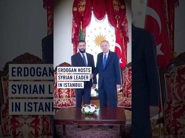 Erdogan hosts Syrian leader in Istanbul