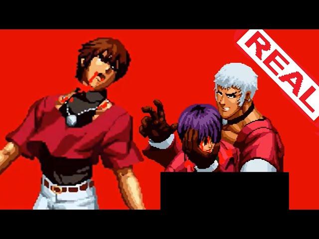 YASHIRO KILLS CHRIS AND SHERMIE AND THEN ... KOF 97 ENDING ( THE KING OF FIGHTERS ) OROCHI TEAM