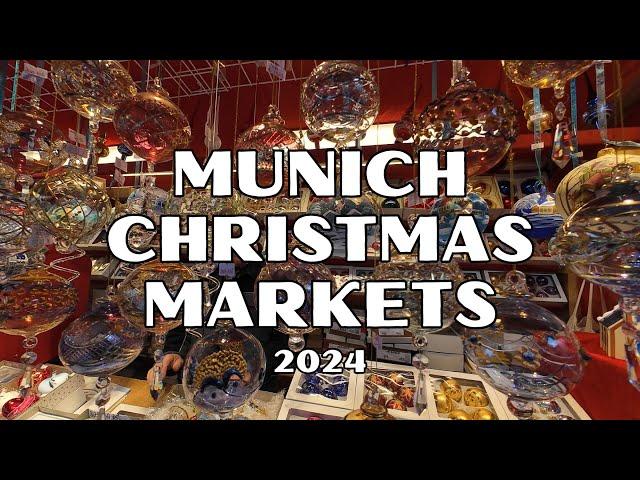 Munich Christmas Markets 2024…A 4K Walking Tour!