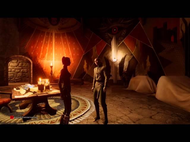 Dragon Age: Inquisition - Talking to Solas about the kiss (Romance)