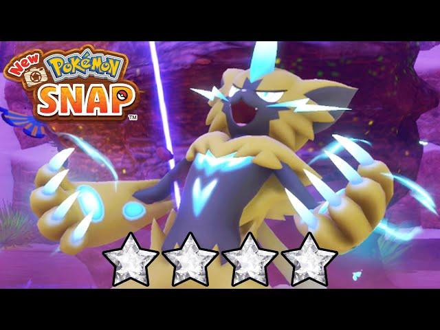  PERFECT ZERAORA & How To Get All Poses EASY In New Pokemon Snap!