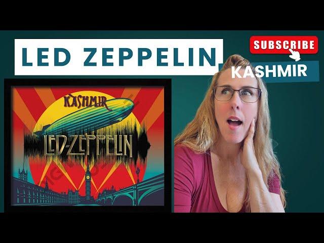 LED ZEPPELIN REACTION | Kashmir |(LIVE) #kashmirreaction #reactionvideo #classicrock