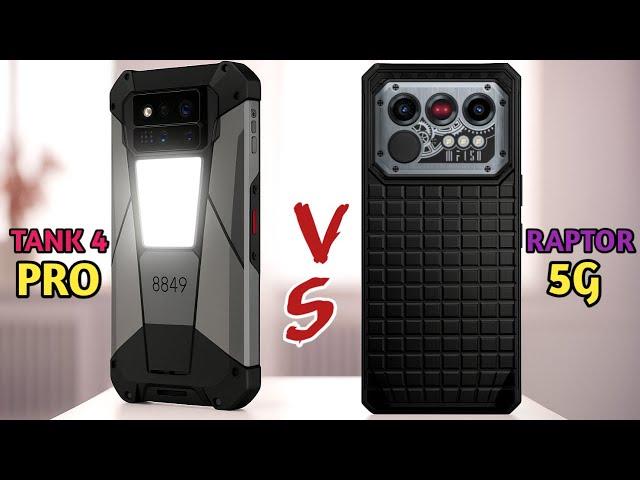 Unihertz Tank 4 Pro vs IIIF150 Raptor 5G
