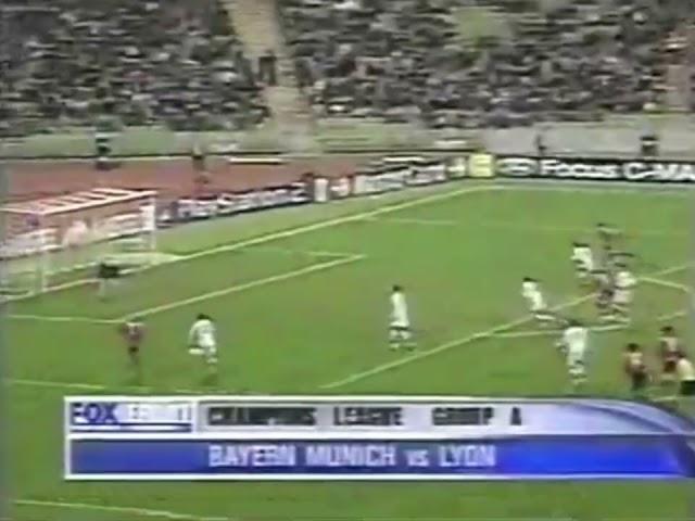 Bayern Munich 1:2 Lyon. UCL 2003/04