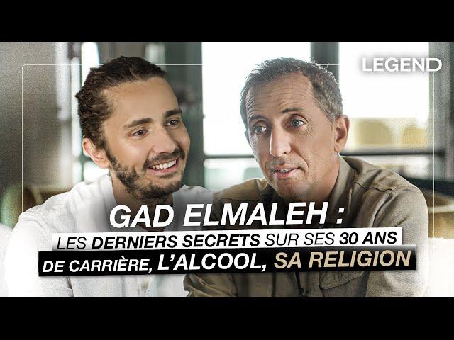 GAD ELMALEH : LES DERNIERS SECRETS SUR SES 30 ANS DE CARRIÈRE, L’ALCOOL, SA RELIGION