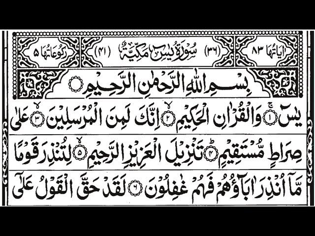 Beautiful Yaseen Recitation Emotional ️Surah Yaseen Recitation ||By Qari Zia ul islam || Ep-262