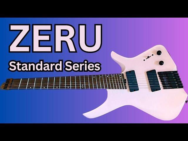 ZERU Standard Series Headless 7 String Guitar Demo - No Talking