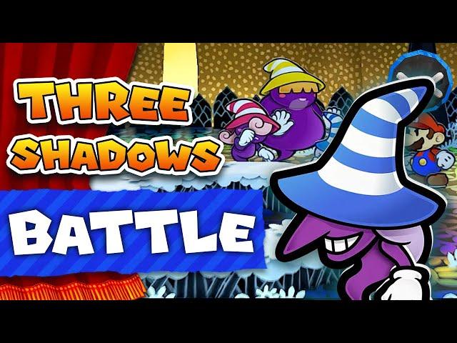 Meeting Vivian & Battling the Three Shadows in Paper Mario TTYD Remake (Gameplay)