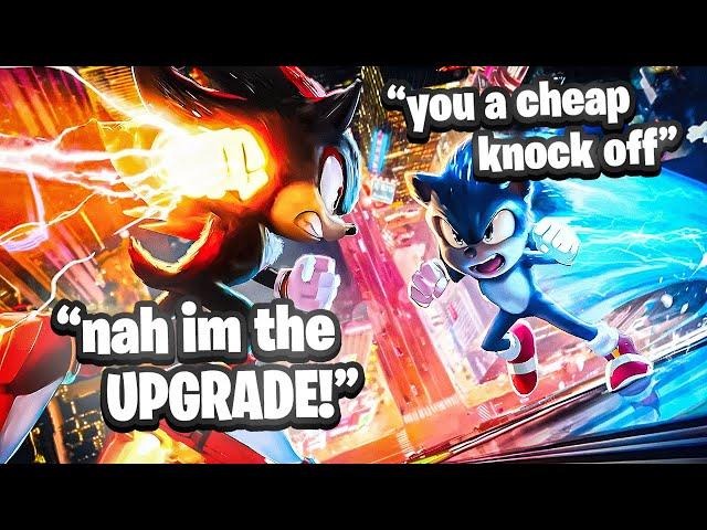 The time SONIC and SHADOW BOXED all over the GALAXY