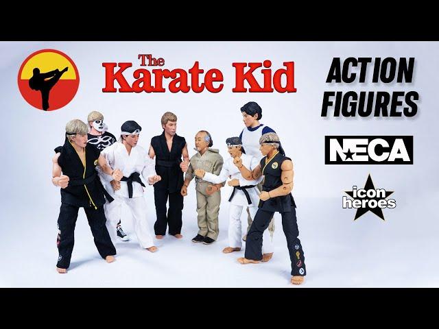 Karate Kid Action Figures by NECA and Icon Heroes (Review and Comparison)