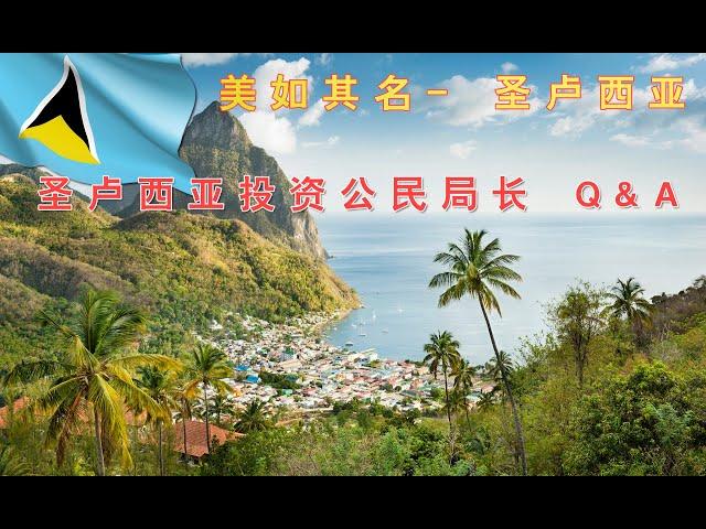 圣卢西亚投资公民局长 Q&A-加勒比唯一国债项目