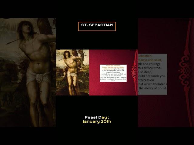 A Prayer to ST. SEBASTIAN