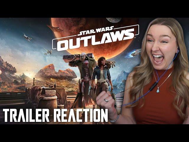 REACTING to the Star Wars Outlaws - Official Reveal Trailer | Xbox Games Showcase 2023