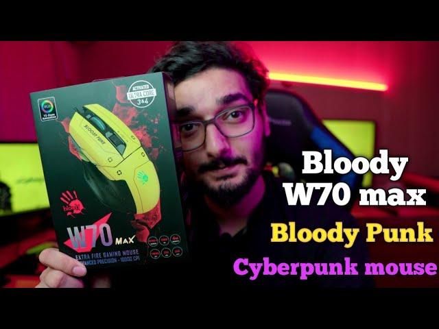 bloody w70 max bloody punk - cyberpunk mouse