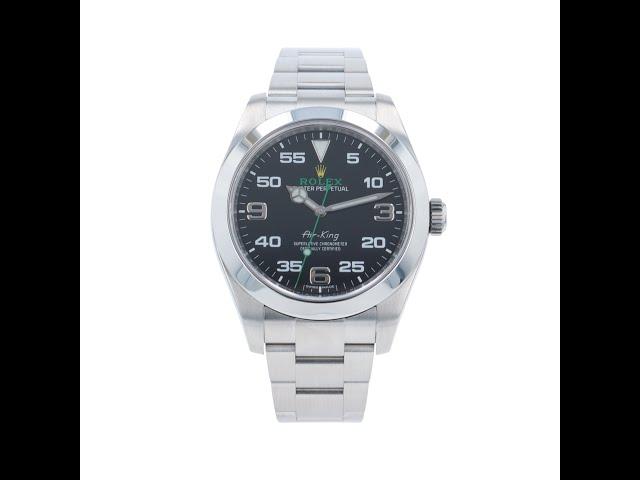 Rolex Air-King Pre Owned Watch Ref 116900