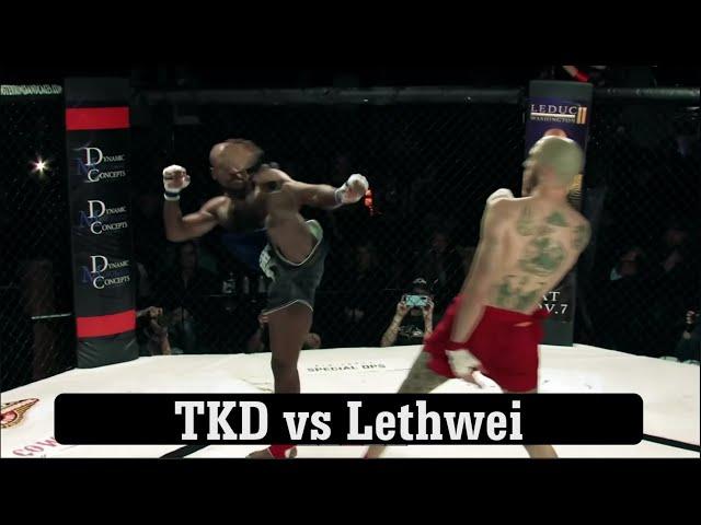 When Taekwondo Challenges Lethwei - Cyrus Washington vs Dave Leduc