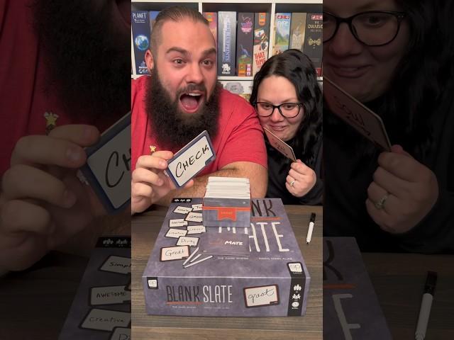 The Second One Was Heartbreaking! Come Play Blank Slate With Us! #boardgames #couple