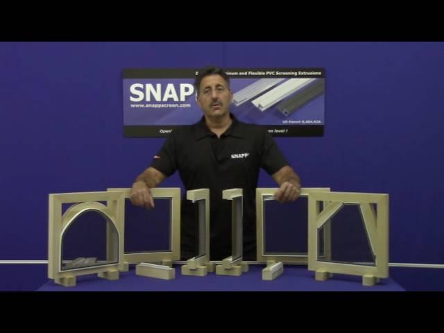 SNAPP® screen Porch, Deck, Patio Screening System - System Overview