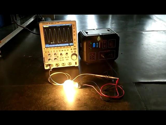 MAXOAK 500Wh Solar Power Station (AC50 Sine-Wave Test)