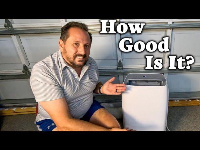 Rintuf 12000 BTU Portable Air Conditioner Review | Ultra Quiet AC Unit | DOUGandNIKI