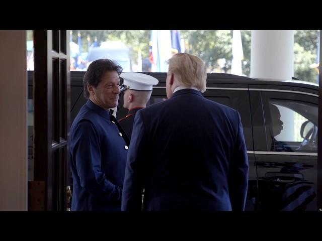 President Trump Welcomes Prime Minister Imran Khan of Pakistan to the White House