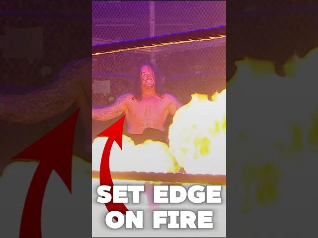 When Edge faced Undertaker in a Hell in a Cell #wwe  #wrestling #shorts