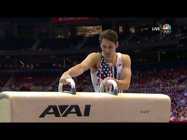 Watch A Flawless Pommel Horse Performance By Alec Yoder