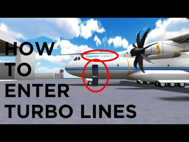 HOW TO ENTER TURBO LINES PLANE | Turboprop Flight Simulator