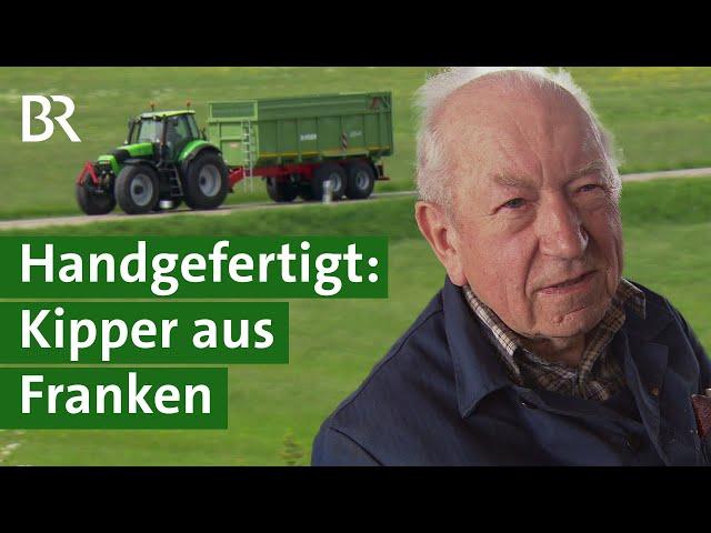 Landwirtschaftliche Landmaschinen: Wagnerei Burger stellt Landtechnik her | Kipper | Unser Land | BR