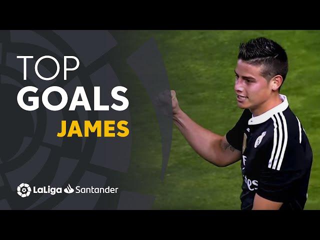 TOP 25 GOALS James Rodríguez in LaLiga Santander