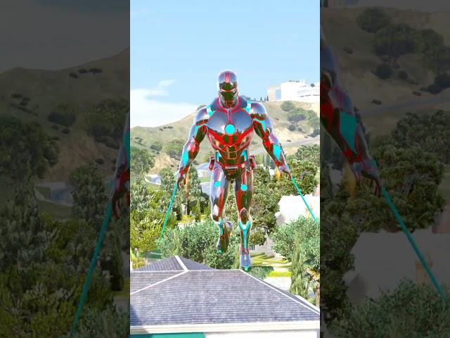 $1 to $100,000,000 IronMan Suit  #shorts #gta #ironman