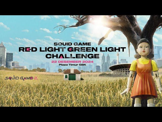  LIVE! | Keseruan Squid Game: Red Light Green Light Challenge di Plaza Timur GBK