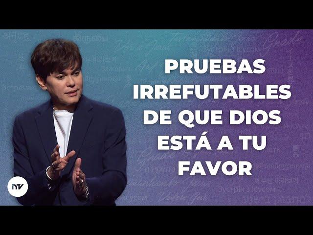 Pruebas irrefutables de que Dios está a tu favor | Joseph Prince | New Creation TV Español