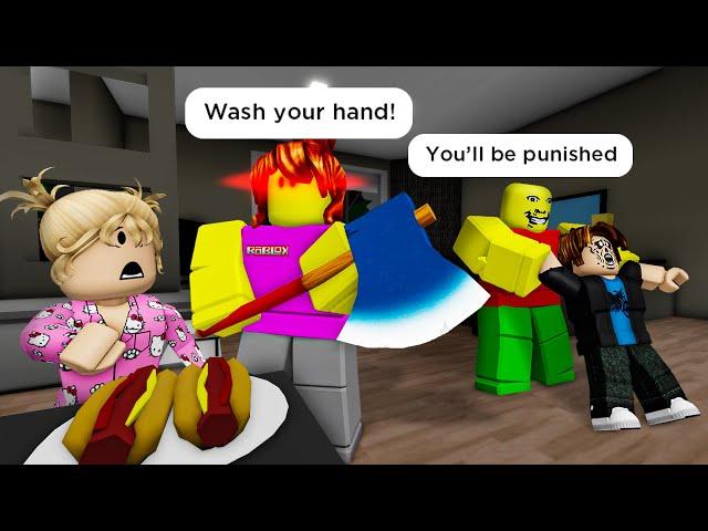 A WEIRD STRICT DAD: MOM RULES  Roblox Brookhaven  RP - Funny Moments