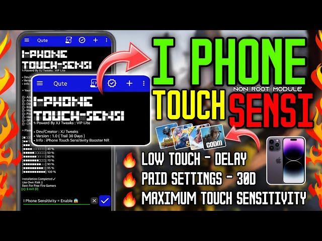  Enable iPhones Touch Sensitivity Max In NonRoot Devices : Brevent Touch Module Without Root 