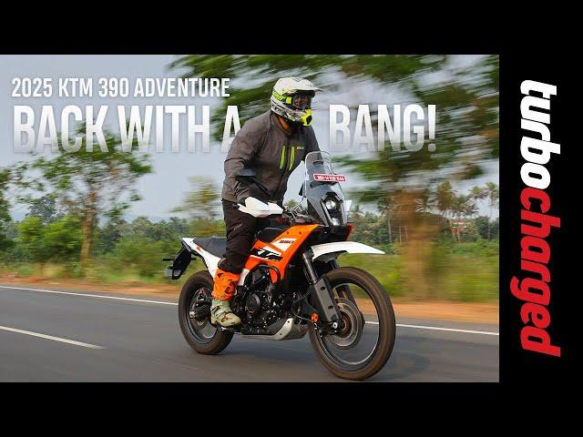 2025 KTM 390 Adventure | The New Adventure King | First Ride Review | TURBOCHARGED