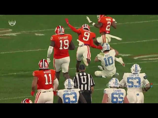 North Carolina OL/Offense vs Clemson Defense (2023)