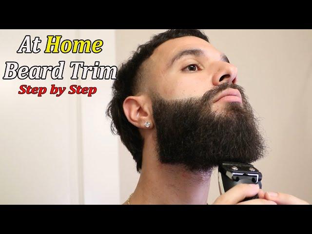 How to Trim Your Beard At Home - Step By Step - Raw Sound