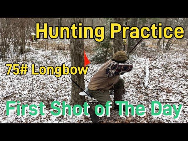 Traditional Archery- Longbow Practice FSOTD Torges seat update