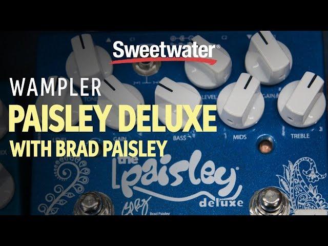 Wampler Paisley Drive Deluxe Demo with Brad Paisley