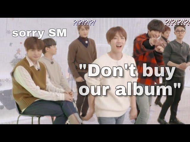 what happens when you tell EXO to promote their album