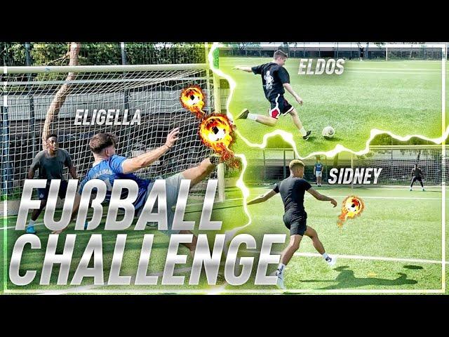 FUSSBALL CHALLENGE mit SID und ELDOS ️