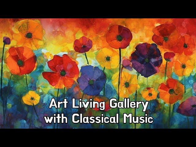 ️ TV Wall Art Slideshow with Music | Expressionist Echoes: Artistic Journeys & Classical Resonance