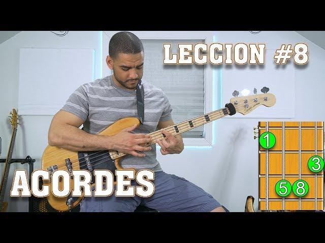 Leccion 8 | Acordes en el Bajo | Bajo Basico